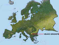 Gradsite on Map Europe